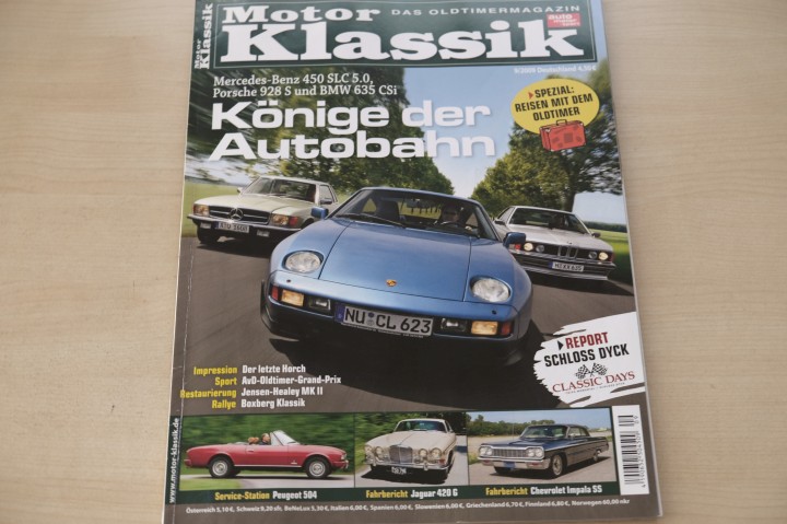 Deckblatt Motor Klassik (09/2009)